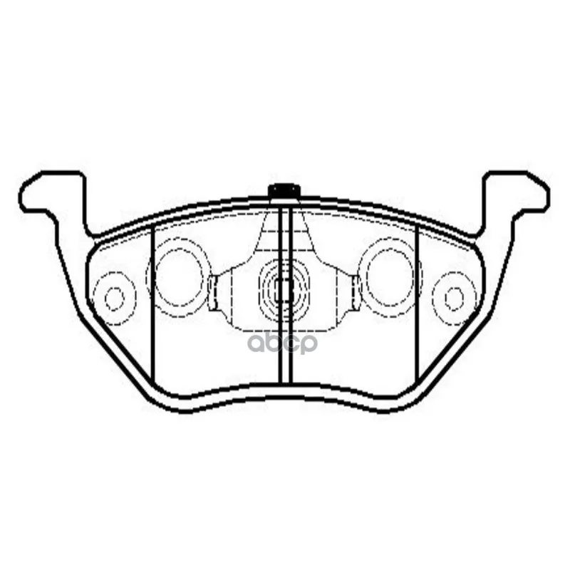 Колодки Тормозные Дисковые Задние Ford Maverick 2.0/2.3/3.0 01, Mazda Tribute 2.3/3.0 04-08 Ckf-61 Ctr арт. CKF-61