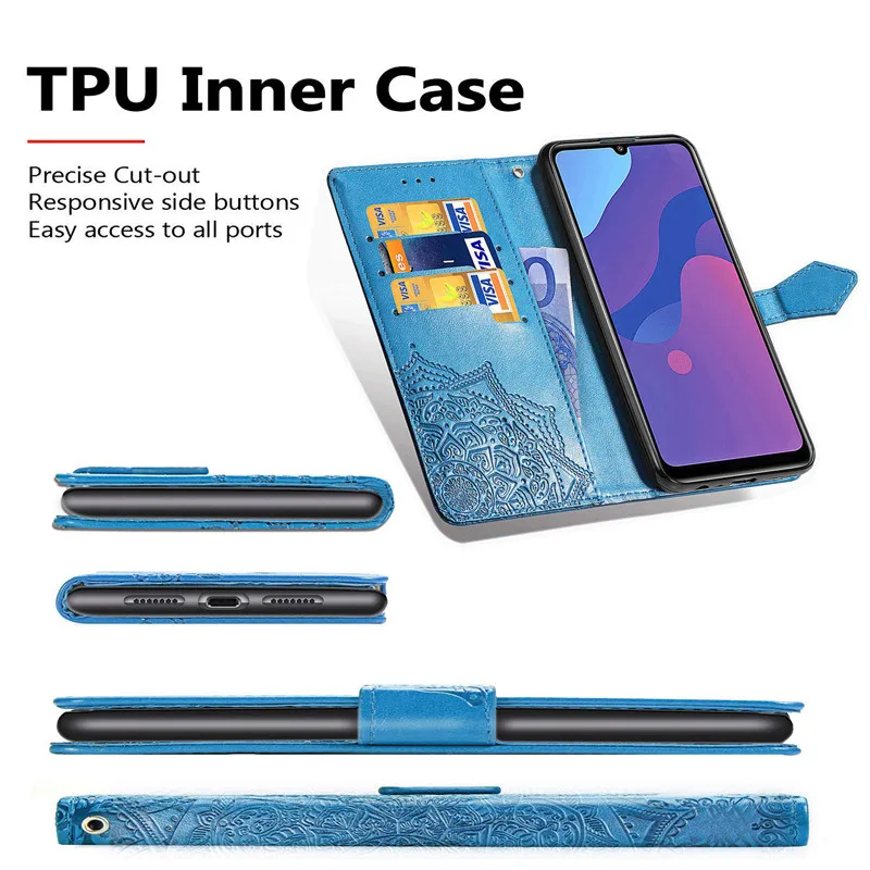 Bao Da Flip Wallet Dành Cho Huawei Honor 9A 9C 9S 9X 8A 7A 7C Pro 8 7S 20 10i 8 9 10 20 Lite P Smart Z 2019 2020 9A 9S Huawei dustproof case