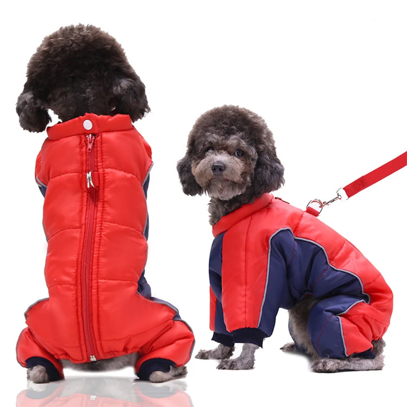 Small dog coat with legs Clearance
