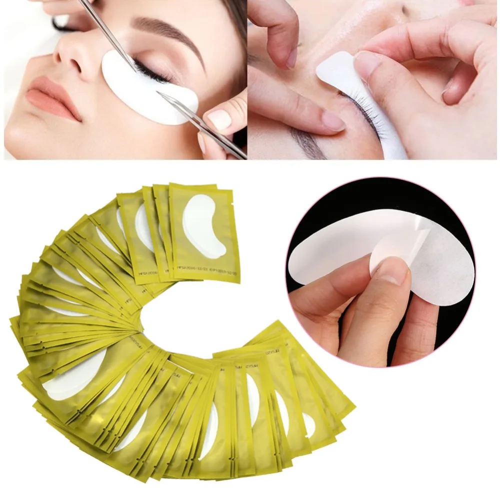 

Thin section 40pairs Eyelash Extension Planting Grafted Eyelashes Affixed Collagen Eye Mask Smooth Lint Isolation Pads DFDF