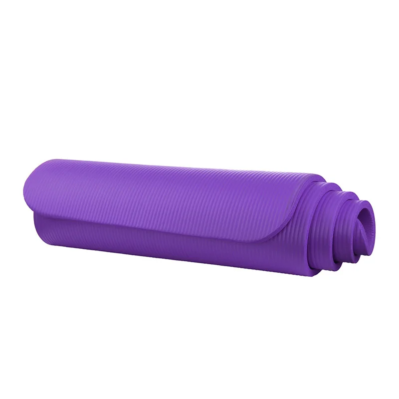 Best Yoga Mat 15mm Thick Exercise Fitness Physio Pilates Workout Mat Non Slip ColourPurple
