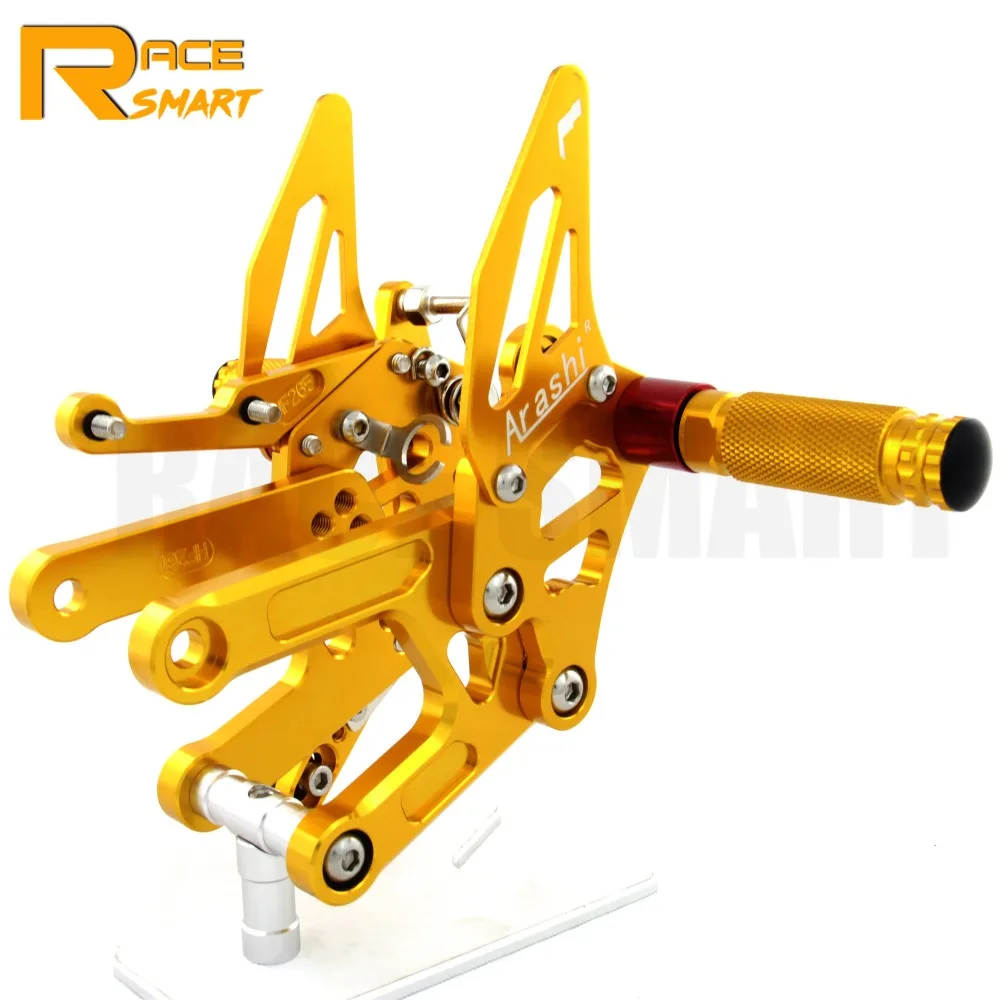 CNC Регулируемая коробка передач Rearset для YAMAHA YZF R6 2006- аксессуары для мотоциклов педаль peg задний набор 2013