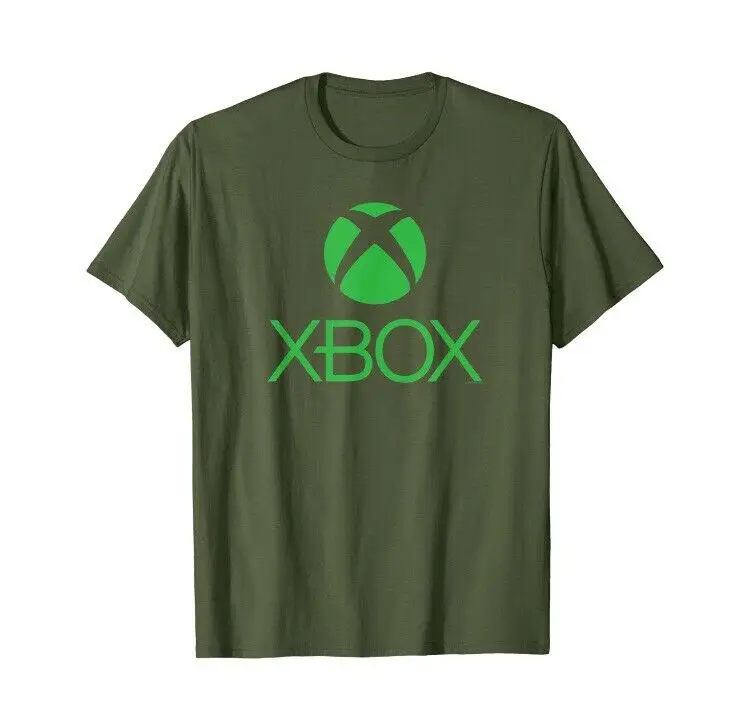 Футболка с логотипом Xbox мужская средняя оливковая зеленая | Мужская одежда