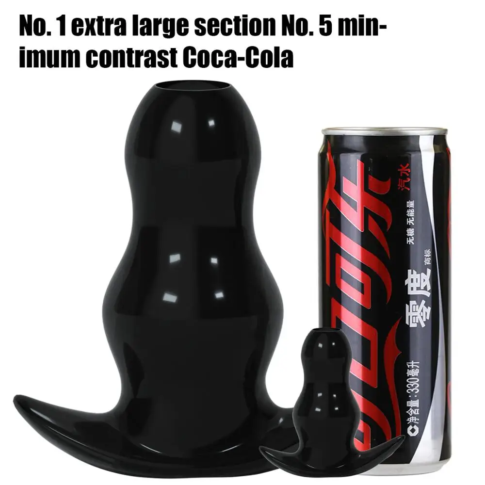 Интимные товары 5 размеров полая Анальная пробка Анальный расширитель клизма