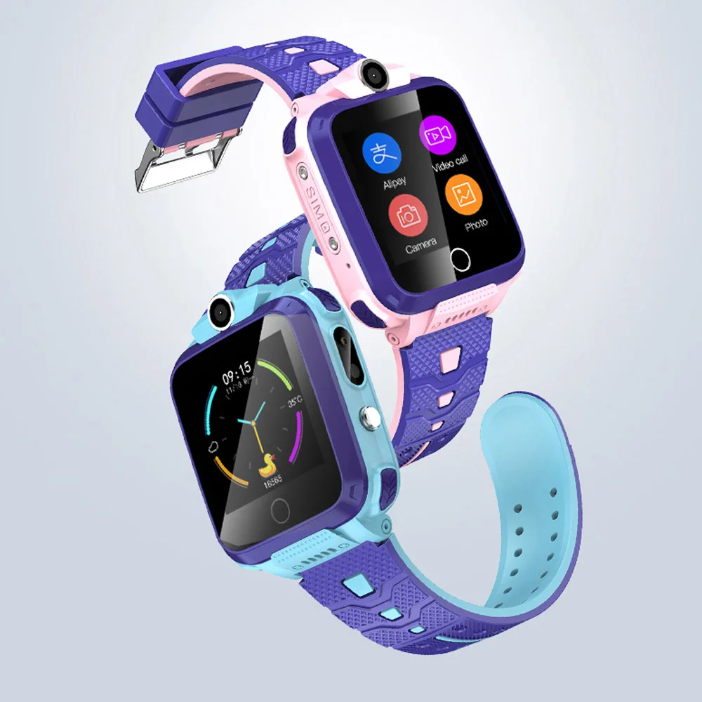 New 4G Wifi+LBS+GPS TrackerAndriod 6.0 RAM 2GB ROM 4GB Kids Child Students Gifts Smart Watch Phone
