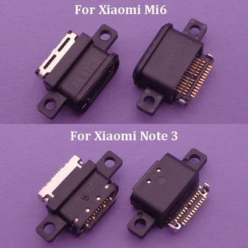

10pcs/lot Mini micro USB Jack Connector Socket plug dock 5pin female parts For Xiaomi Note 3 Note3 6 mi6 mi 6 Charging Port