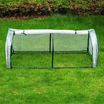 

Garden House Portable Garden Green House Warm Greenhouse Flower Plants Gardening Outdoor Greenhouse Cover (Without Iron Stand)