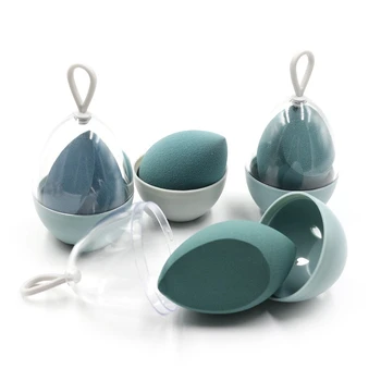 

ea series beauty egg non-latex bubble water big powder puff water drops oblique cut super soft second spring beauty egg
