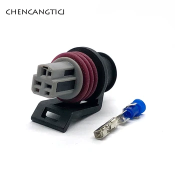 

1 Set 3 Pin Way Delphi LS TPS AEM MAP GT150 Auto Connector Sensor Throttle Plug For Engine Oil Temp Gauge 15397149 15397275