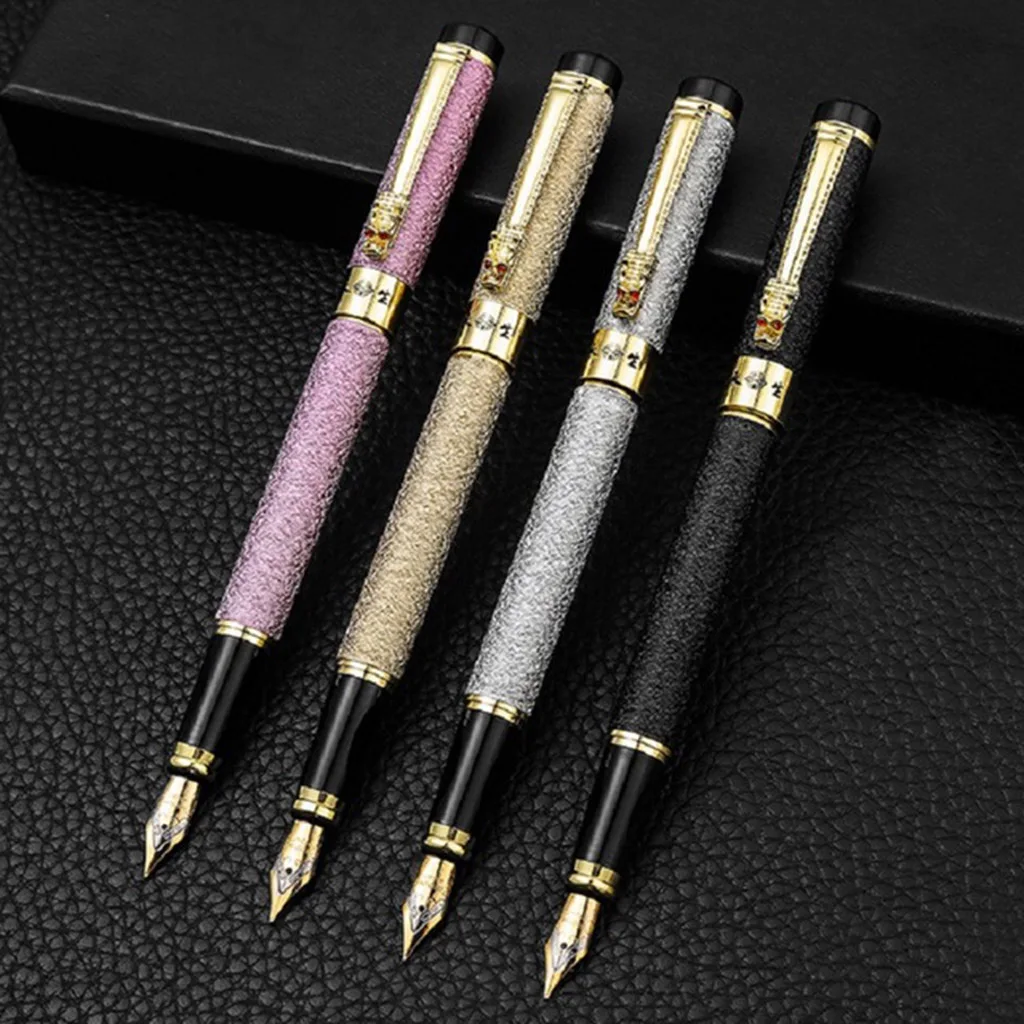 

Business Student Fountain Pen 0.5mm Extra Fine Nib Calligraphy Writing Tool Office School Supplies for Men Women Gifts