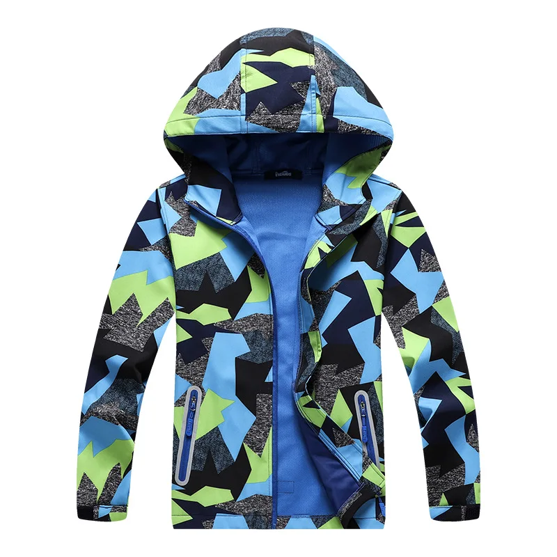Зимняя детская ветровка туристическая Водонепроницаемая флисовая куртка для детей Детские туристические куртки для маленьких мальчиков одежда для рыбалки
