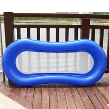 Lounge плавательный матрац надувная средняя сетка переносной бассейн вода плавание гамак летняя складная кровать ПВХ пляж