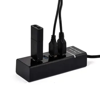 

4-Port USB 3.0 Hub, Ultra Slim High-Speed USB Splitter Portable Extension Data Hub Compatible For MacBook
