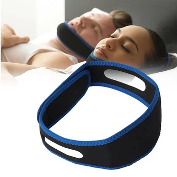 

New Neoprene Anti Snore Stop Snoring Chin Strap Belt Anti Apnea Jaw Solution Sleep Support Apnea Belt Sleeping Care Tools