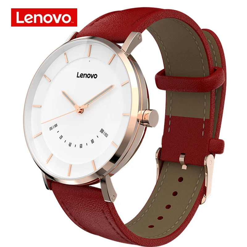 

Lenovo Watch S Women Smart Watch 5ATM Waterproof Heart Rate Blood Pressure Monitor Smartwatch Fashion Quartz Watch for Women
