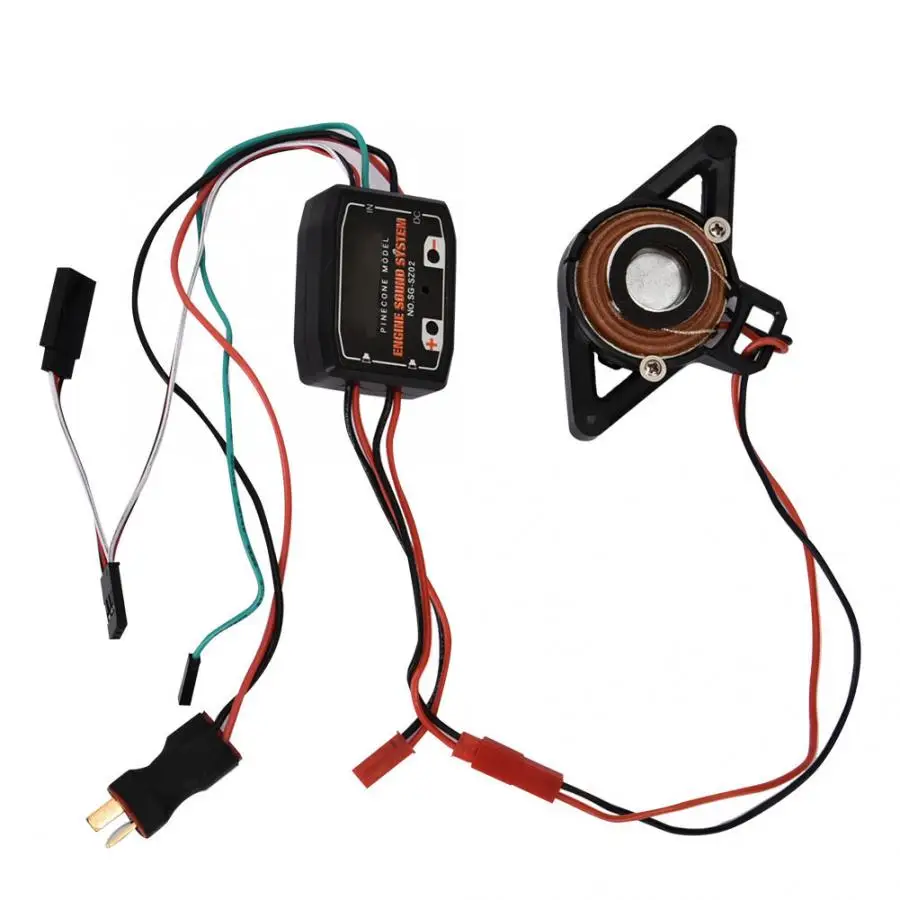 

Hot RC Car Engine Sound Simulated Module Set Simulator with SZ06 Vibration Speaker 3 Kinds Of Throttle Sound Rally/Short Truck C