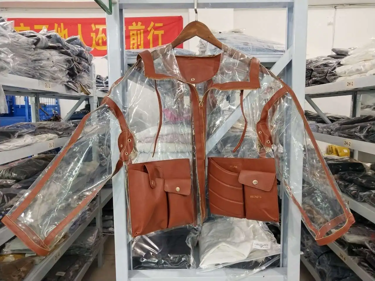 DEAT коричневый длинный рукав с капюшоном большой карман короткая прозрачная кожаная куртка женская Повседневная простая Мода Осень TV813