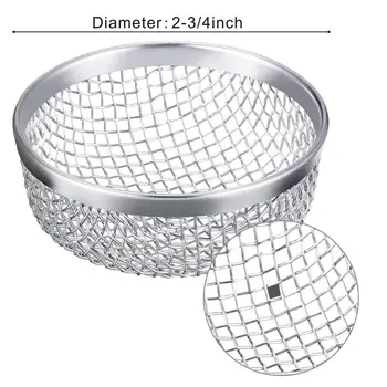 

Flying Insect Screen RV Furnace Screen Vent Cover RV Screen Covers for Camper to keep bugs out Stainless Steel Silver