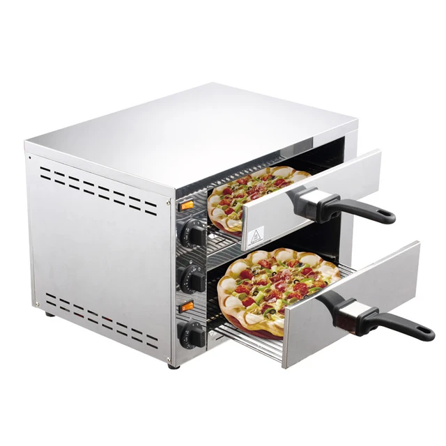 2000W Portable Oven Desktop Electric Pizza Oven Commercial Stainless Steel  Pizza Oven - AliExpress