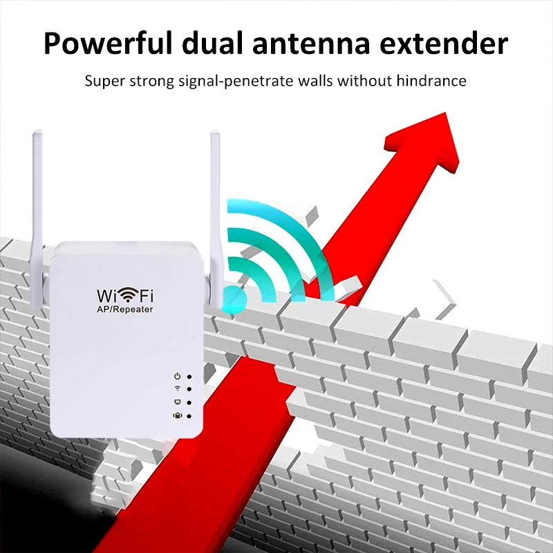 Беспроводной wi fi 802.11n 300 Мбит/с 2 4g домашний маршрутизатор ретранслятор удлинитель