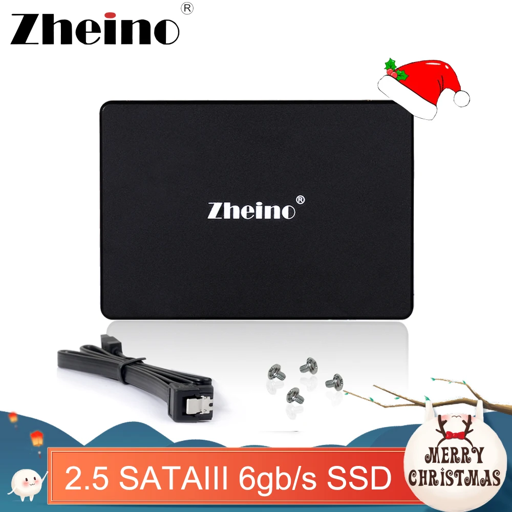 Zheino SSD 120 ГБ 240 ГБ 360 ГБ 480 ГБ 128 ГБ 256 512 1 ТБ 2 ТБ SATA3 2,5 дюймов Внутренний твердотельный жесткий диск SSD для настольного компьютера