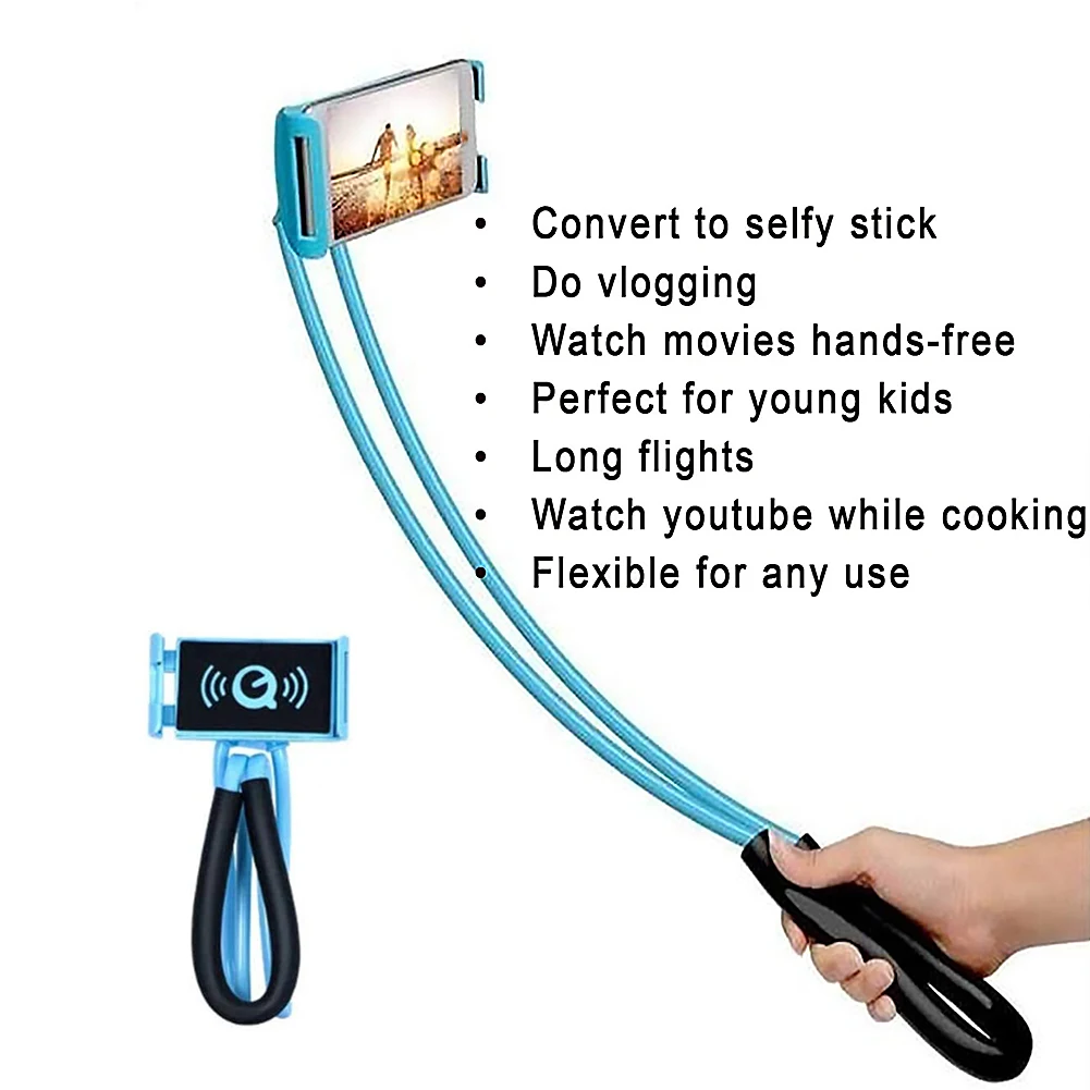 phone charging stand Đa Năng Giày Lười Cổ Treo Giá Đỡ Di Động Máy Tính Bảng Giá Đỡ Kẹp Máy Tính Bảng Miếng Lót Cổ Đứng Hỗ Trợ Rắn Linh Hoạt charging stand for phone