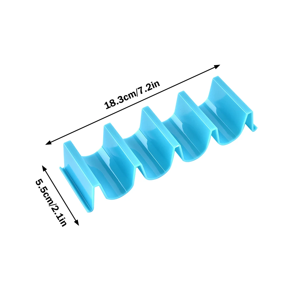Красочные пластиковые Taco оболочки держатель Taco стенд пластины протектор Еда Держатель кухонные продукты стойка для блинов подставки
