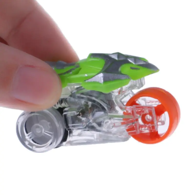 1 шт. Забавный инерционный мини мотоцикл автомобиль Детский пластик Рождество подарок на день рождения игрушки
