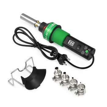 Online EU/US 8019 LCD Adjustable Electronic Heat Hot Air Gun Desoldering Soldering Station IC SMD BGA Industrial Electric Hair Dryer