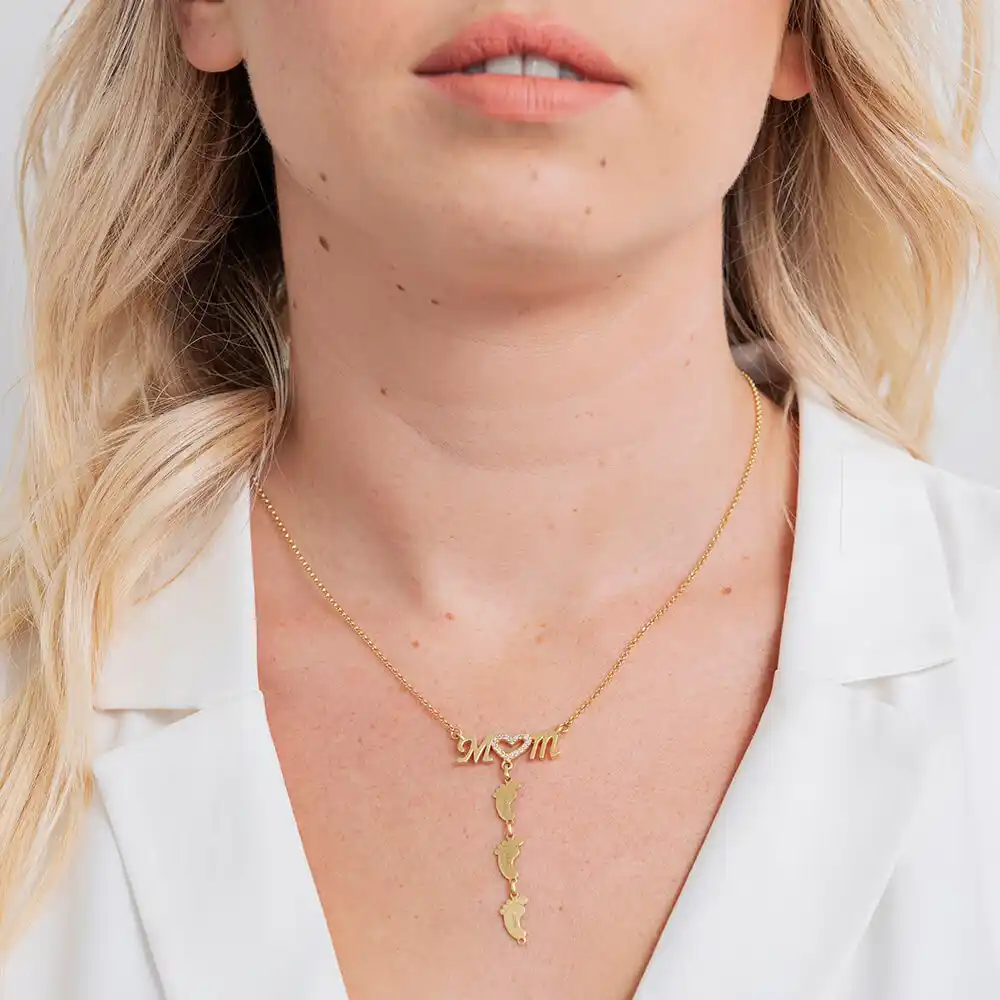 baby name necklaces for mom