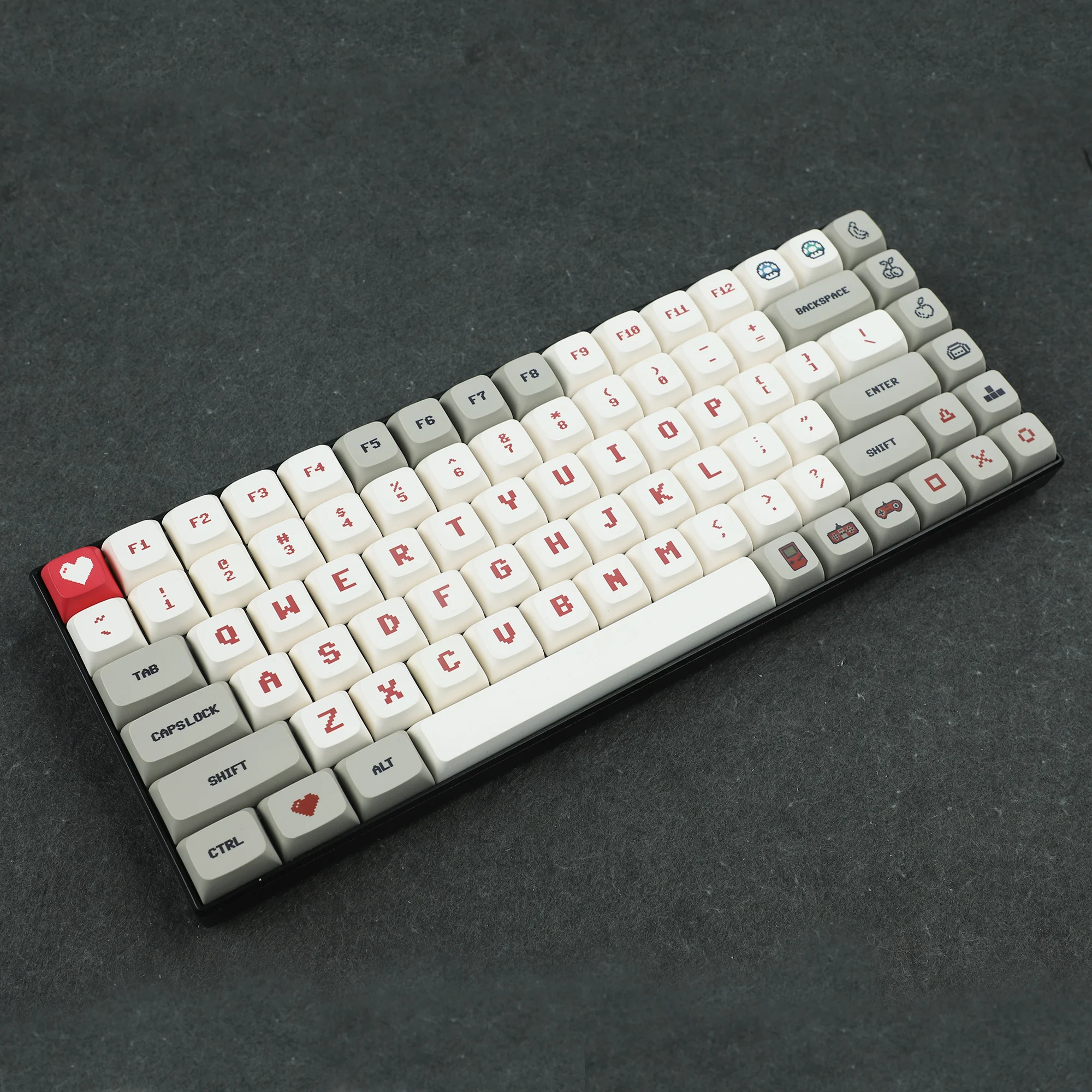 Chave Gameboy Tintura Sub Zda Pbt Keycap Semelhante a Xda para Teclado mx 104 87 61 Melodia 96 Kbd75 Id80 Gk64 Tada68 146 - Imagem 4