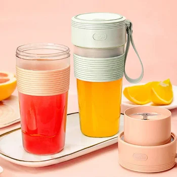 

USB Charging Portable Electric Juicer Cup Mixer Electric Blender Juicer Orange Juicer Mini Fast Juice Extractor Machine