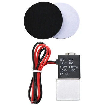 

6 Pcs Accessories: 1 Pcs 1/4 Inch NPT Solenoid Air Valve & 1 Pcs 5 Inch Sponge Cushion Protection Pad Shock Pad 125MM