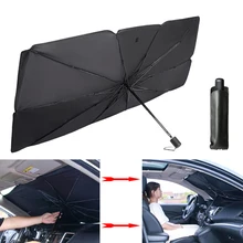 

NEW2022 Car Sunshade Umbrella SUV Windshield Cover Foldable Heat Insulation Sun Blind Auto UV Protection Accessories