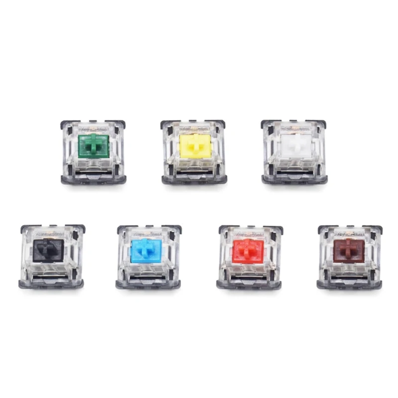 

2020 New Gateron mx switch 5 pin Switches RGB SMD 5pin Axis Compatible for Cherry MX mechanical Keyboard diy Switches Yellow Red