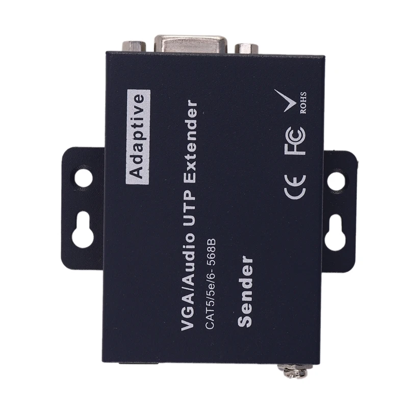 330Ft VGA + 1080P Стерео o USB сигнала KVM удлинитель по Cat5 Cat5E Cat6 RJ45 кабель без задержки