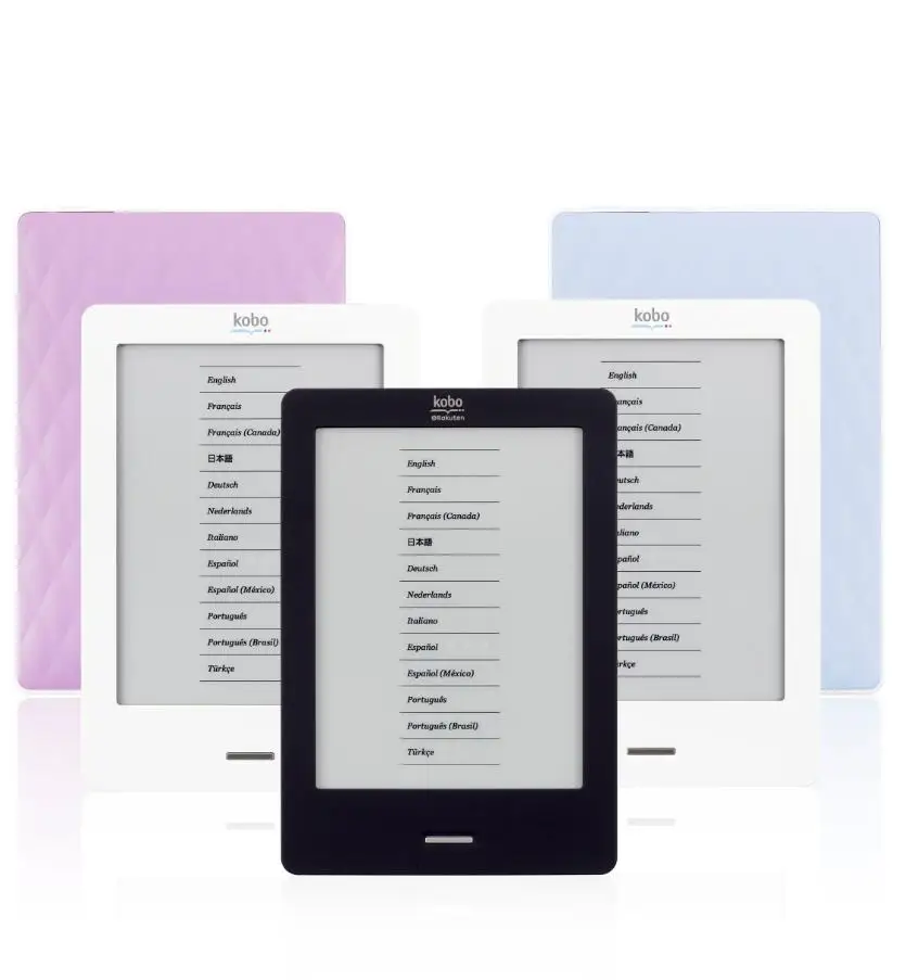 Ebook leitor kobo touch e-ink 6 polegadas