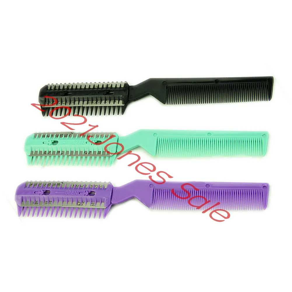 

2021Jones Sale Professional Scissor Home Hair Razor Comb Hairdressing Thinning Trimmer Punk DIY