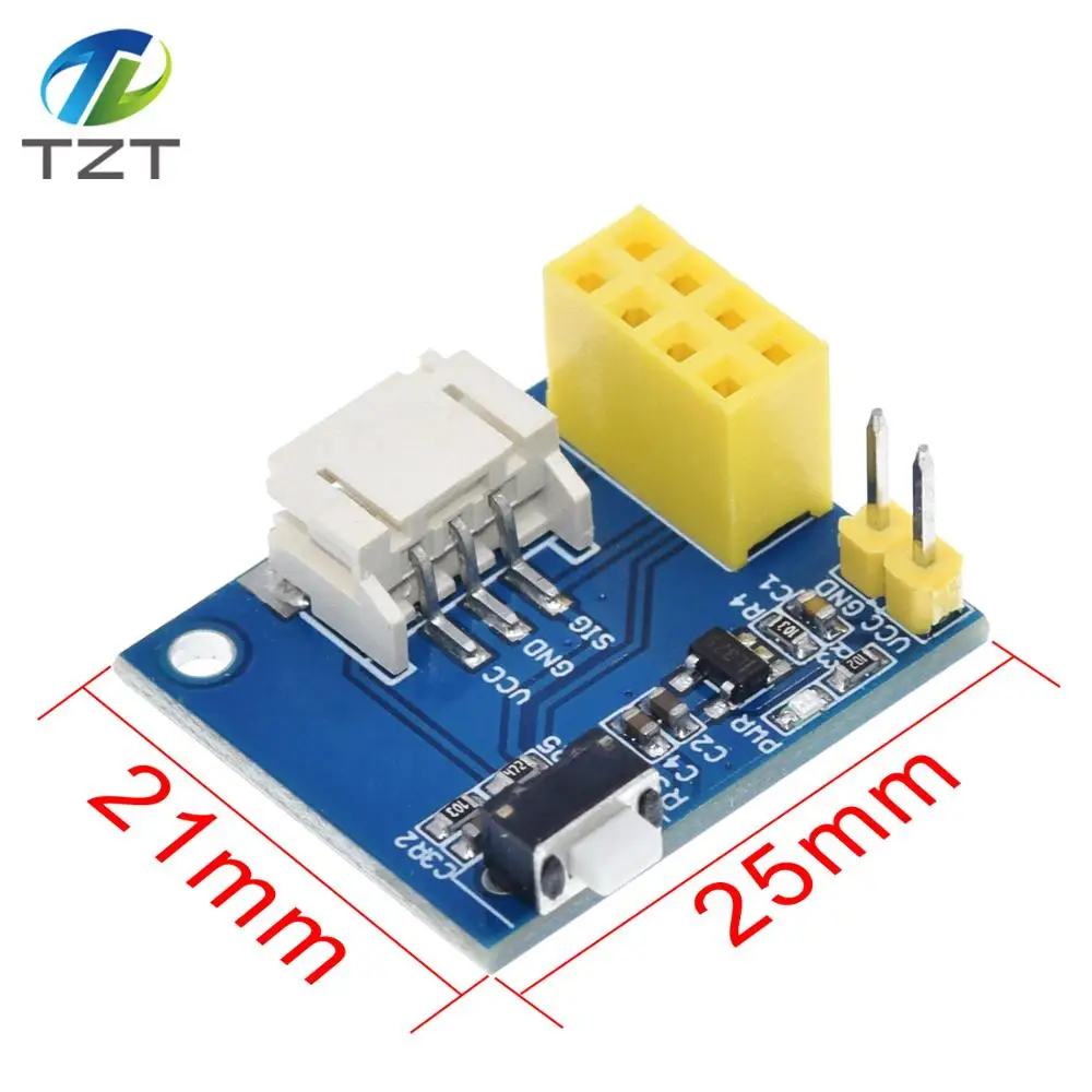 ESP8266 ESP 01 01S WS2812 RGB светодиодный модуль контроллера для Arduino IDE/SATA светильник кольцо