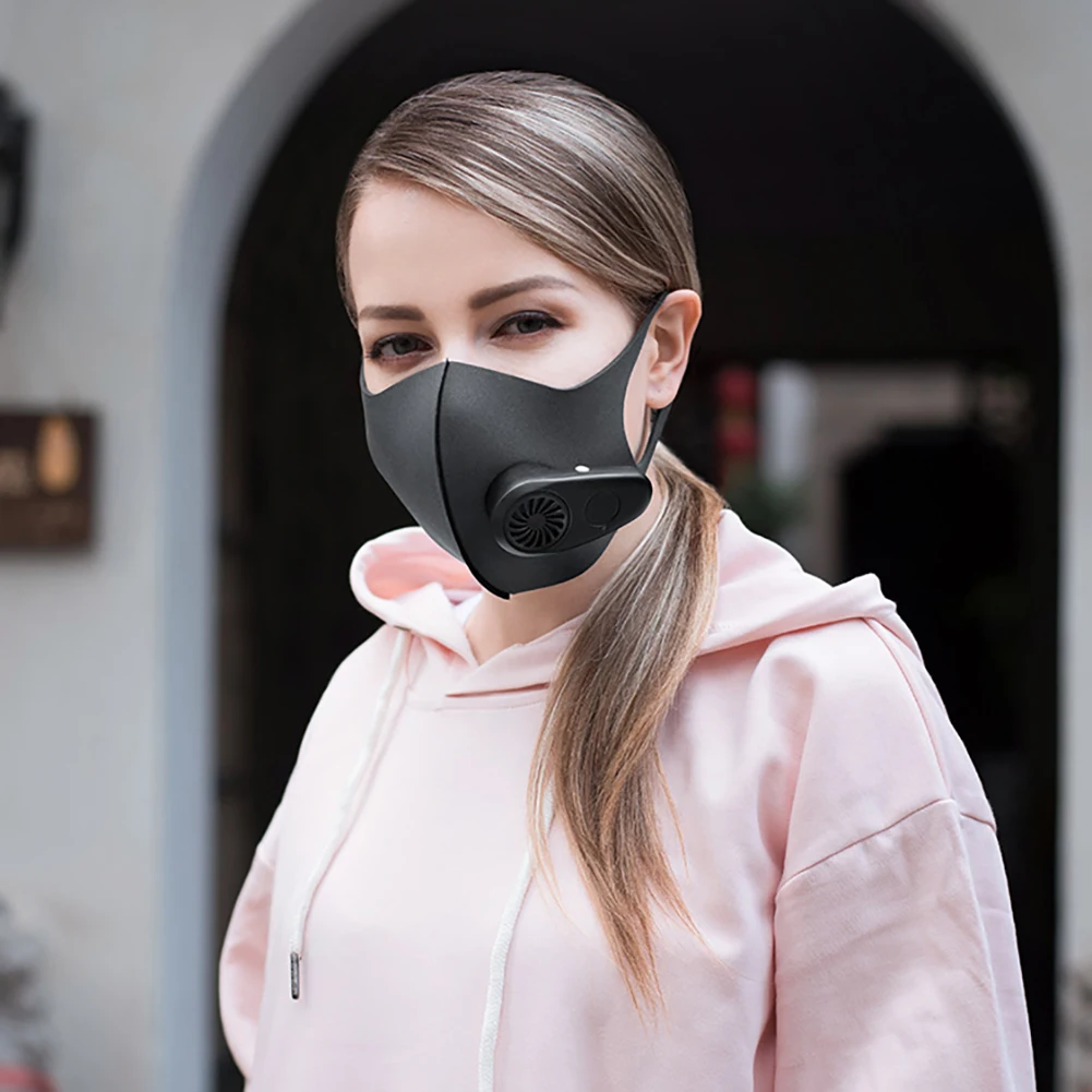 

Dust Particulate Respirator Electric Smart Mask Dust Air Pollution Protective Electric Mask High Quality And Durable