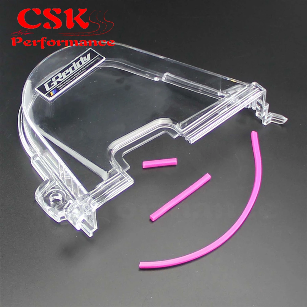 Clear Turbo Cam шкив зубчатый ремень Крышка для Honda Civic 96 00 D15 D16C|timing belt cover|cam pulleyclear cam cover |