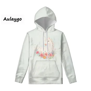 

Spring Autumn Cartoon Unicorn Print Pullover Loose Women Hoodies Sweatshirt Female Casual Coat Hoodie Oversize Moletom Feminino