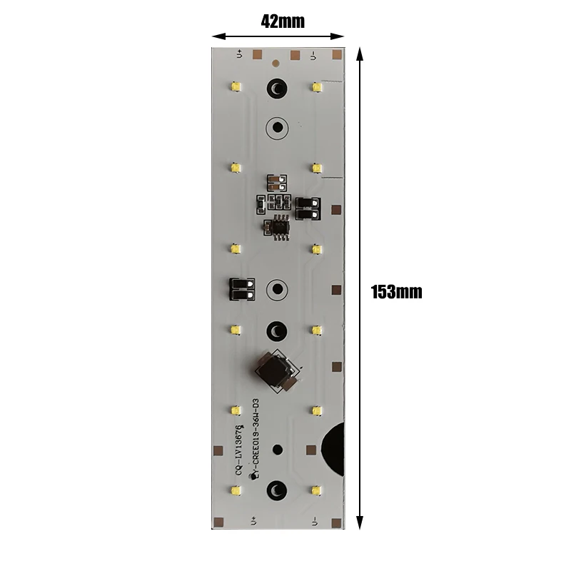 

LED Car Work Light Board 36W Driver Integrated 12 LED PCB Board Lens DC12-80V for LED Work Lights Parts DIY Repair