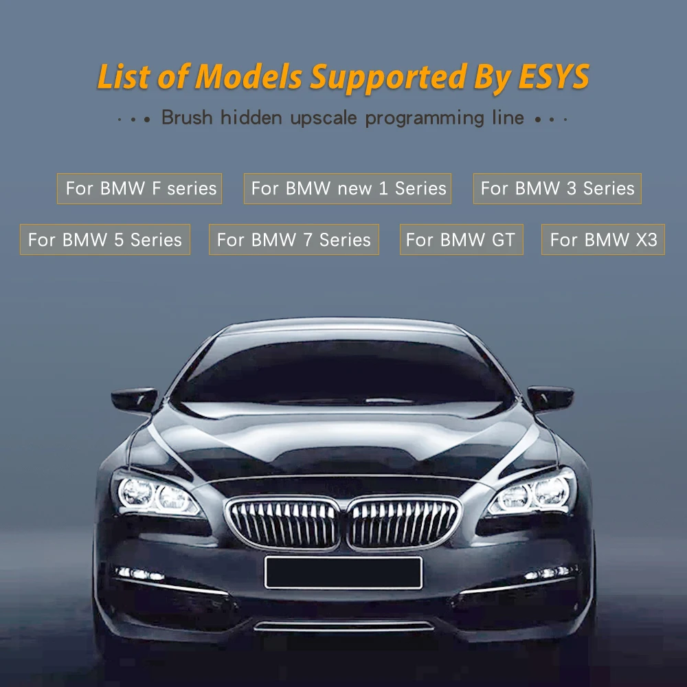 ESYS кабель ENET для BMW F Series обновление скрытых данных E SYS ICOM программатор ECU OBD OBD2