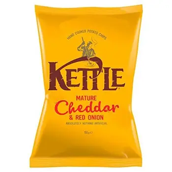 

Kettle Chips Cheddar & Red Onion 150g