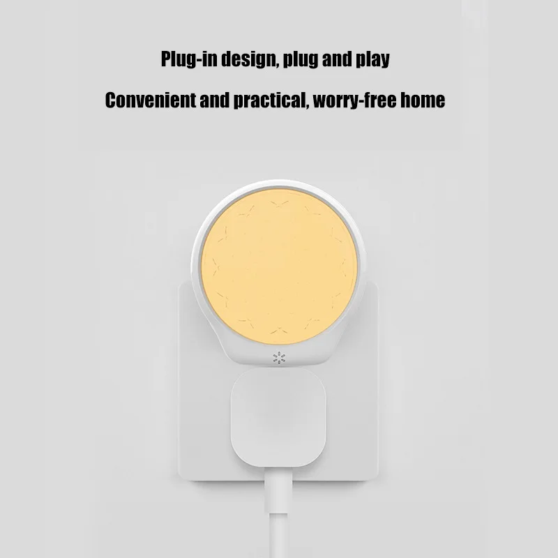 Мода USB светодиодный ночник с оптической индукционной техники сенсор для спальни ванной домашний свет USB 2/1 шт. типов