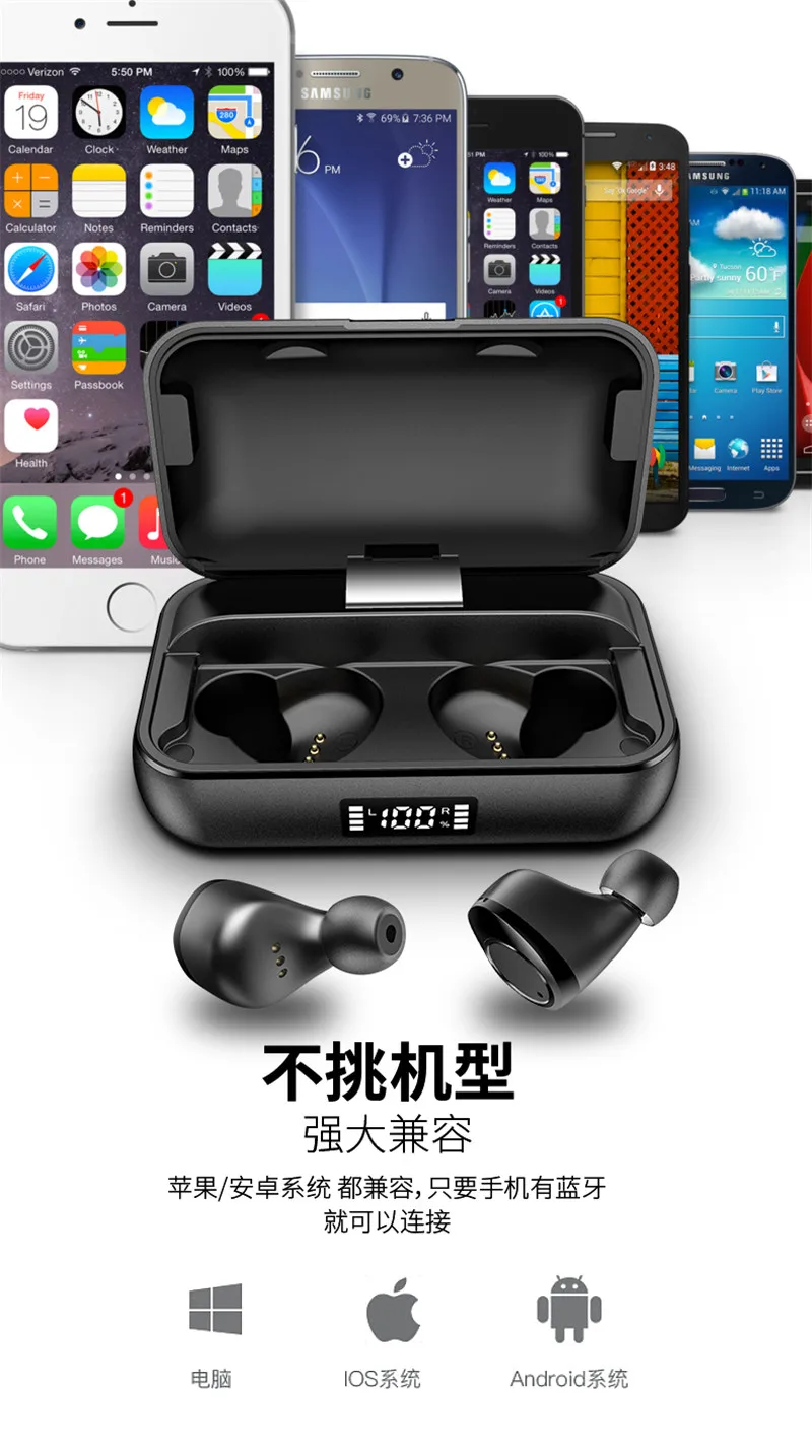 X13 беспроводные bluetooth-наушники, наушники-вкладыши, магнитные спортивные музыкальные наушники IPX7, водонепроницаемые спортивные наушники с шумоподавлением