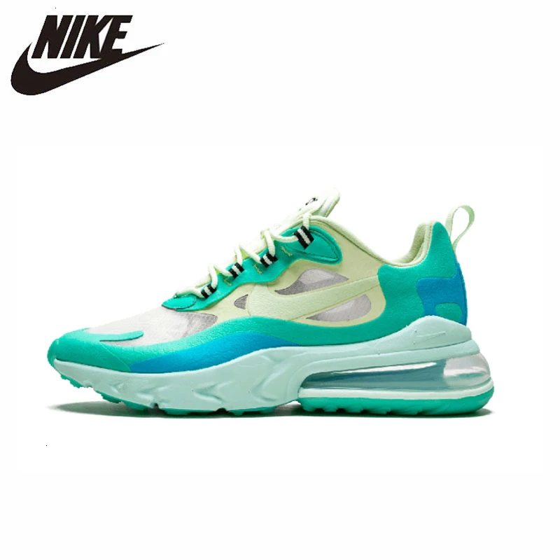 

Nike Air Max 270 React Original Mens Running Shoes Air Cushion Outdoor Sports Lightweight Sneakers New Arrival #AO4971