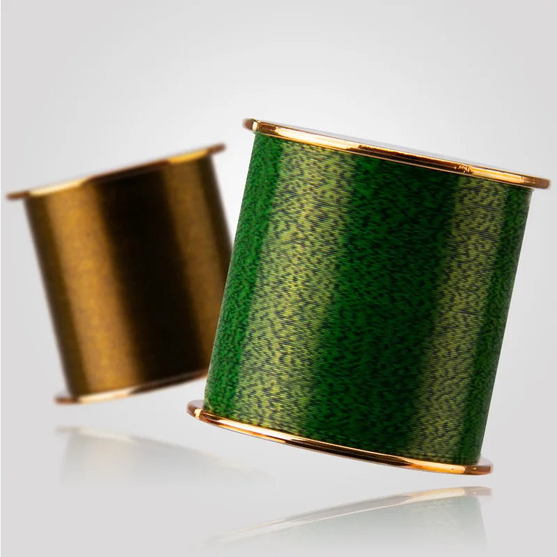 

Nylon Fishing Line 500 Meters Camouflage Invisible Green Spot Lu Yaji Fishing Line Discoloration Main Line Strand Monofilament