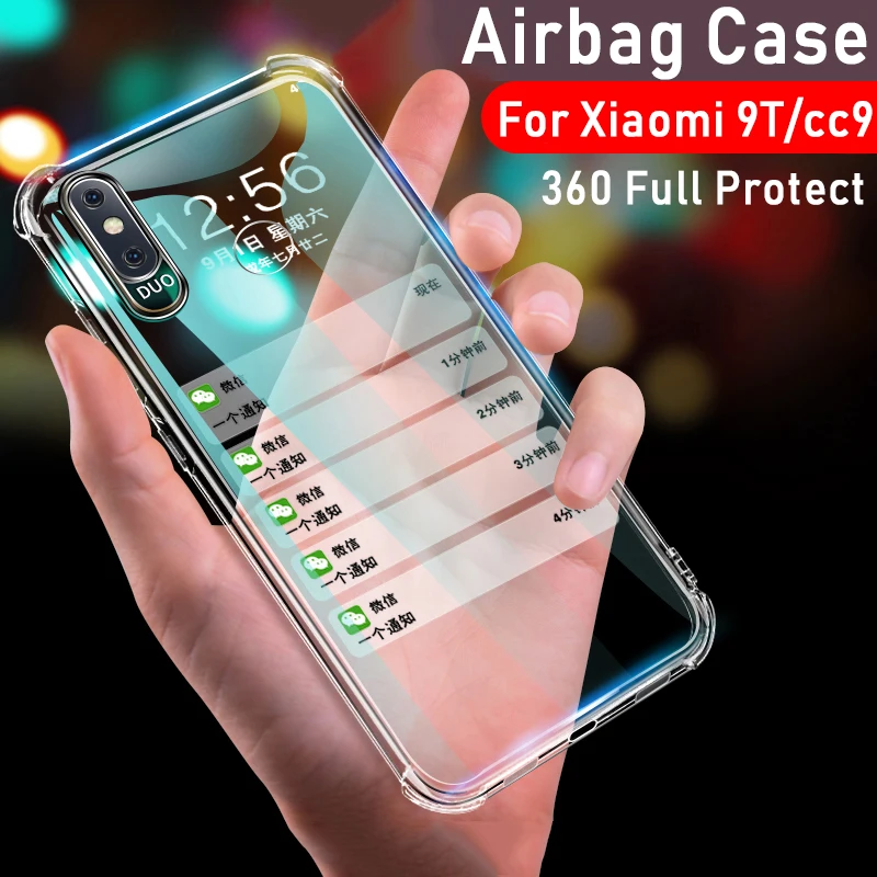 

For Xiaomi Mi 9 9T Case Mi 9 T SE Case For Xiaomi Mi CC9E CC9 Slim Transparent TPU Soft Back Cover For Mi9 SE Mi 9T Pro K20 Pro